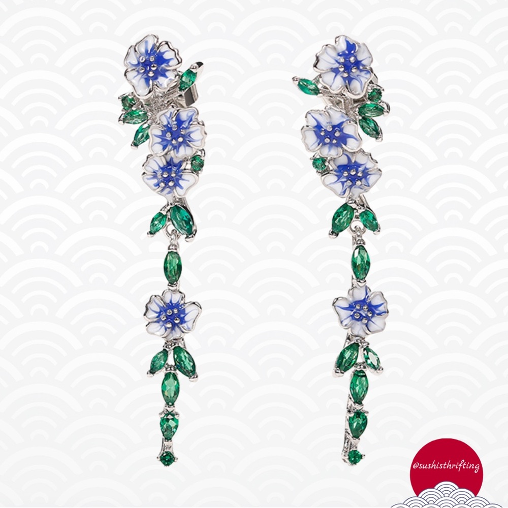 Bloom Drop Earrings - Picture 1 of 6